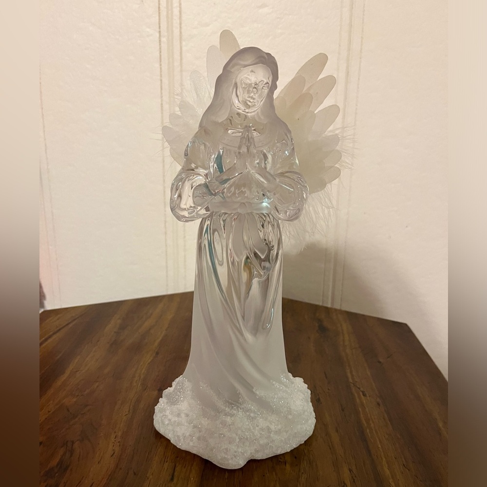 Glass Angel Statue